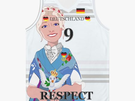 Basketball Jersey GLOBAL FREEDOM UNITED COUPLE EDITION GERMANY V2 9 Supply