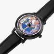 46mm Unisex Automatic Watch(Black) GLOBAL FREEDOM UNITED COUPLE EDITION SERBIA BLUE Cheap