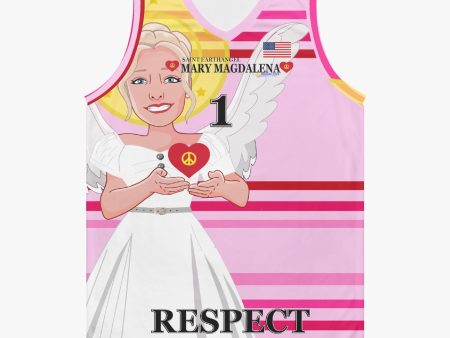 Basketball Jersey GLOBAL FREEDOM UNITED ARCHANGEL MARY MAGDALENA USA 1 For Discount