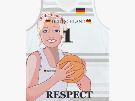 Basketball Jersey GLOBAL FREEDOM UNITED COUPLE EDITION GERMANY V3 1 Discount