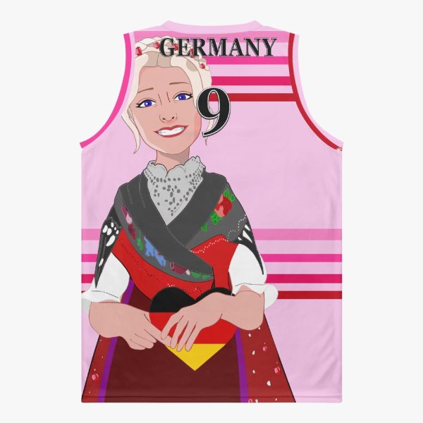 Basketball Jersey  GLOBAL FREEDOM UNITED COUPLE EDITION GERMANY V1 9 Online